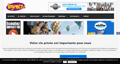 Desktop Screenshot of impactfm.fr