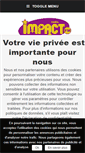 Mobile Screenshot of impactfm.fr